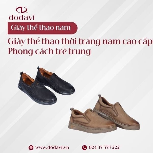 Giày Thể Thao Thời Trang Nam Cao Cấp – Phong Cách Trẻ Trung, Hiện Đại