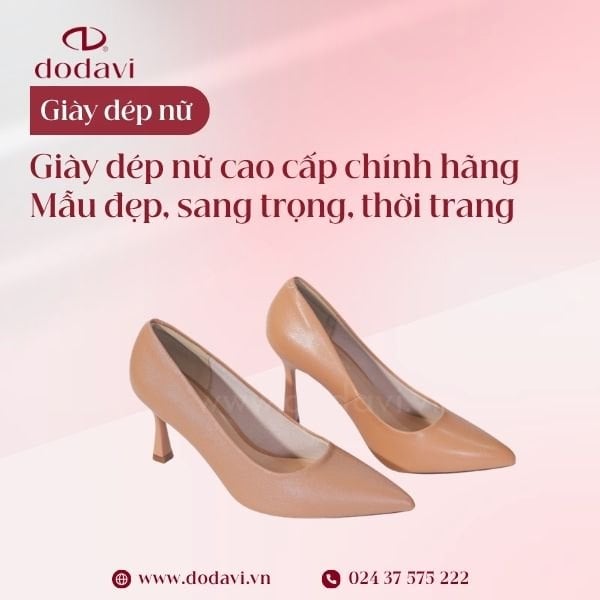Giày Dép Nữ Cao Cấp Chính Hãng – Mẫu Đẹp, Sang Trọng, Thời Trang
