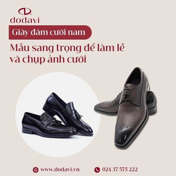 Giày đám cưới nam: mẫu sang trọng để làm lễ và chụp ảnh cưới