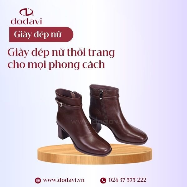 Giày dép nữ cao cấp, giày nữ thời trang cho mọi phong cách