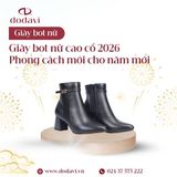 Giày Boot Nữ Cao Cổ 2026 – Phong Cách Mới Cho Năm Mới