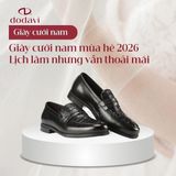 Giày Cưới Nam Mùa Hè 2026 – Lịch Lãm Nhưng Vẫn Thoải Mái