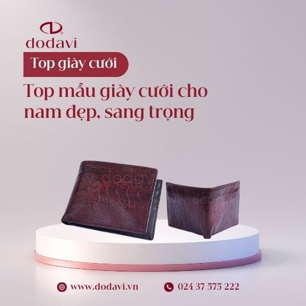 Ví da nam cao cấp chính hãng – Đẳng cấp, tinh tế