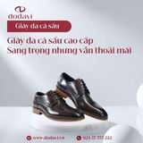 Giày da cá sấu cao cấp – Sang trọng nhưng vẫn thoải mái mùa hè
