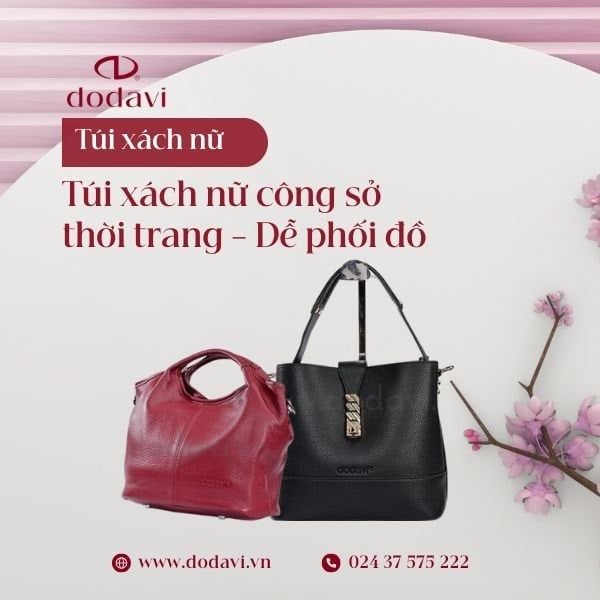 Túi xách nữ công sở thời trang – Dễ phối đồ