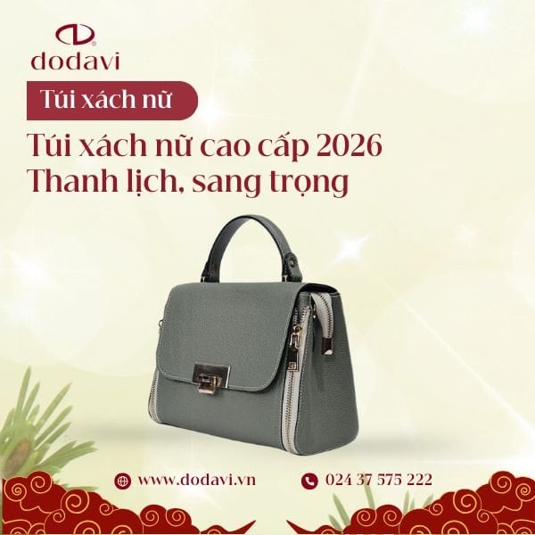 Túi Xách Nữ Cao Cấp 2026 – Thanh Lịch, Sang Trọng, Dễ Phối Đồ