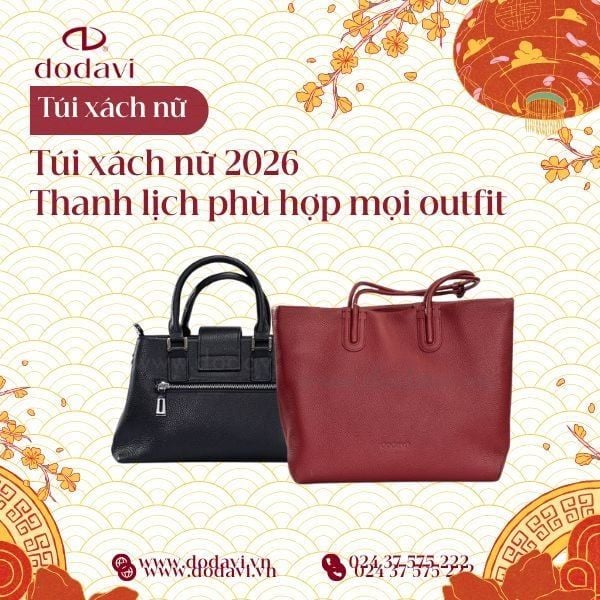 Túi Xách Nữ Công Sở 2026: Thanh Lịch, Phù Hợp Mọi Outfit