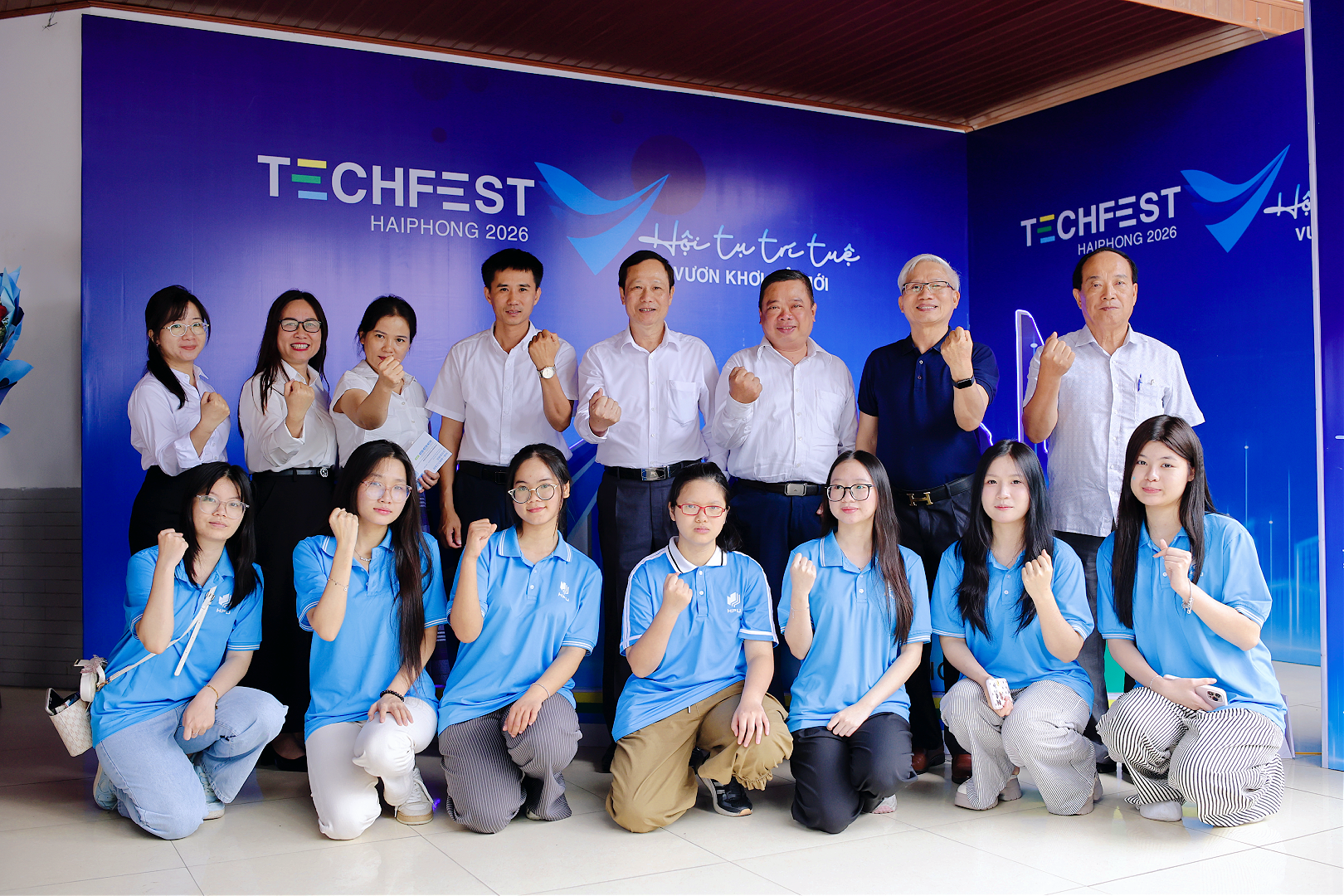 HPU tham gia Techfest Hải Phòng 2026 với 4 sản phẩm nghiên cứu khoa học tiêu biểu