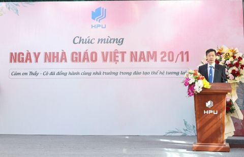 Bài Phát biểu của Hiệu trưởng tại Lễ kỷ niệm 20/11/2025