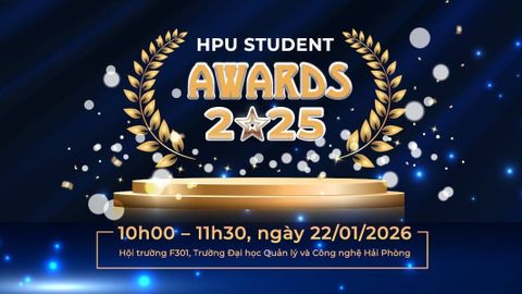 HPU STUDENT AWARDS 2025 – Danh sách đề cử