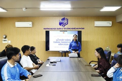 Đoàn – Hội HPU tổ chức Lễ phát động tháng thanh niên 2026