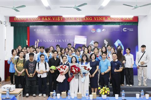 Workshop “Kỹ năng thuyết trình và chinh phục nhà tuyển dụng cùng Chubb Life” tại HPU