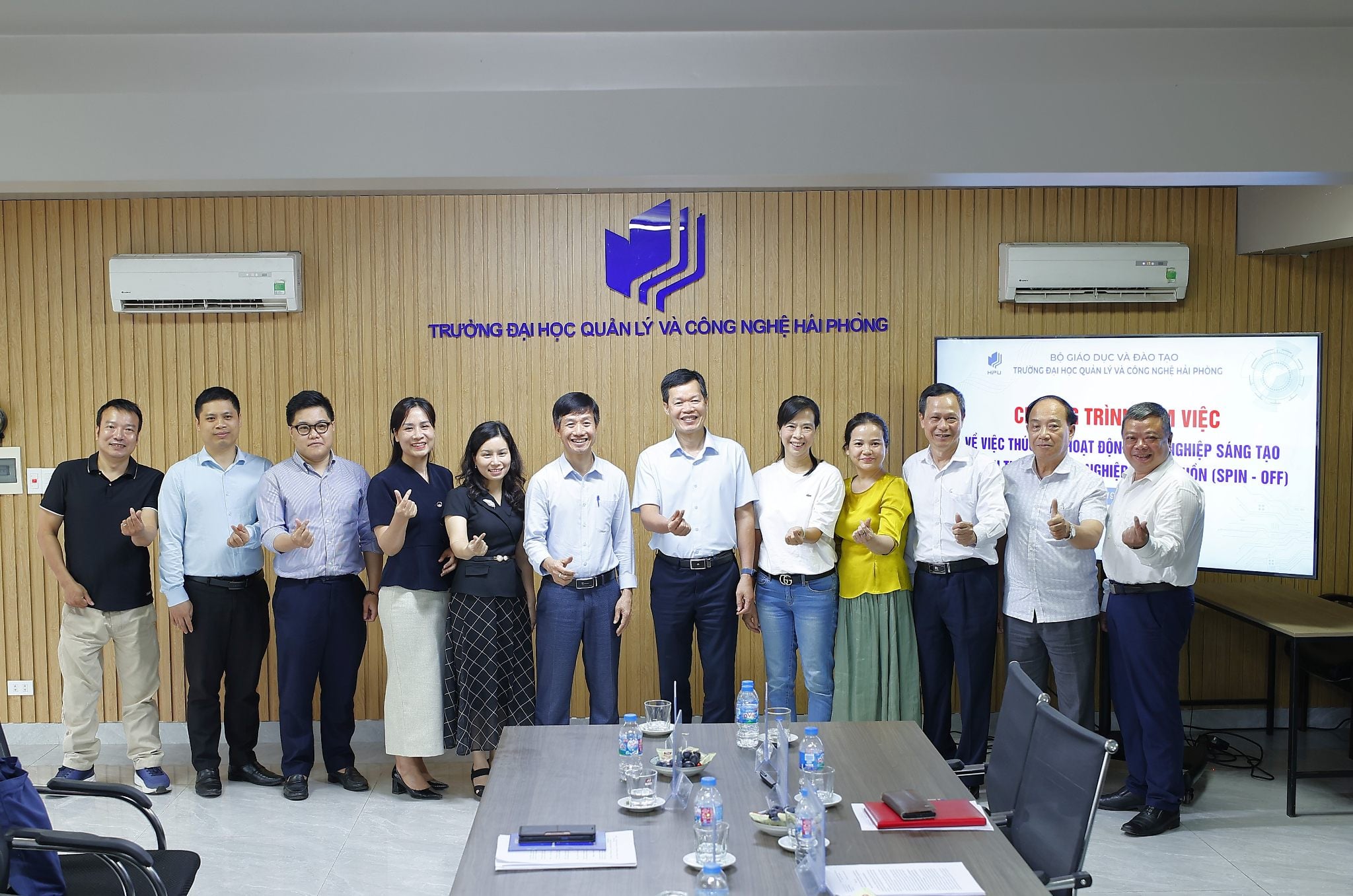 Sở Khoa học và Công nghệ Hải Phòng làm việc với HPU: Hành trình đưa SCEI trở thành mắt xích vững chắc trong hệ sinh thái khởi nghiệp sáng tạo của thành phố
