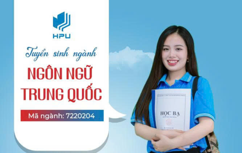 Thông báo tuyển sinh ngành Ngôn ngữ Trung Quốc hệ đại học chính quy năm 2025