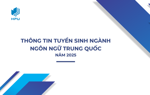 Thông tin tuyển sinh ngành Ngôn ngữ Trung Quốc năm 2025