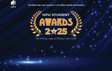 HPU STUDENT AWARDS 2025 – Vinh danh Ngôi sao sinh viên HPU