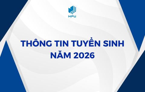 Thông tin tuyển sinh hệ đại học chính quy năm 2026 của Trường Đại học Quản lý và Công nghệ Hải Phòng