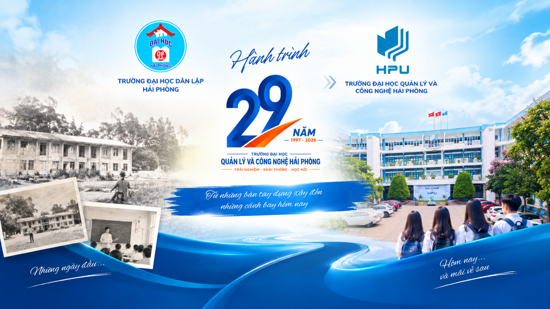 29 năm HPU – Từ những bàn tay dựng xây đến những cánh bay