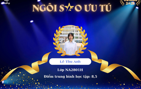 Lê Thu Anh: Sự trưởng thành của một sinh viên Ngoại ngữ giàu nghị lực và lòng nhân ái