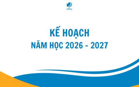 Kế hoạch Năm học 2026 - 2027