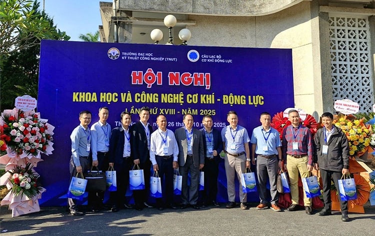 Các nhà khoa học HPU tham gia Hội nghị Khoa học và Công nghệ cơ khí – động lực lần thứ 18