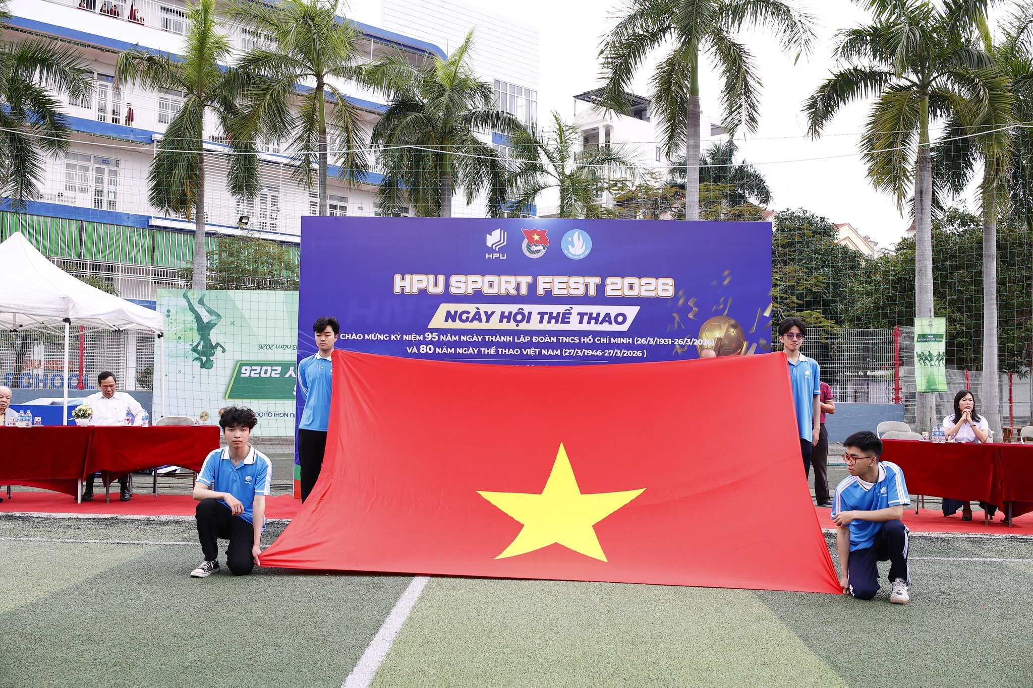 Khai mạc Sport Fest HPU 2026 – Ngày hội thể thao chính thức bùng nổ