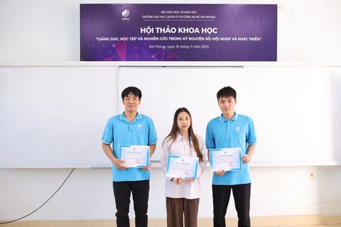 Hội thảo khoa học – Nơi kết nối tri thức, sáng tạo và khởi nghiệp
