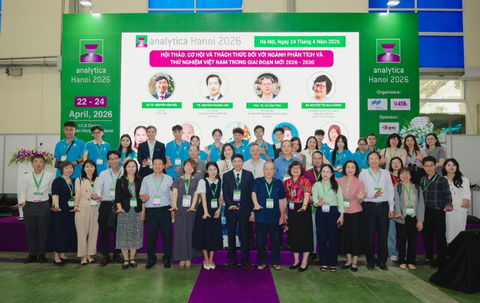 Giảng viên và sinh viên Khoa Môi trường tham dự Triển lãm & Hội nghị quốc tế Analytica Hanoi 2026, tiếp cận công nghệ phân tích hiện đại và kết nối khoa học quốc tế.