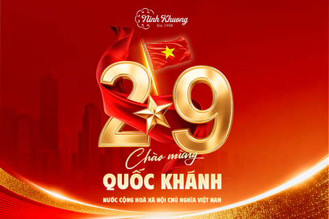 CỬA HÀNG THÊU TAY NINH KHƯƠNG PHỤC VỤ XUYÊN LỄ QUỐC KHÁNH 2/9