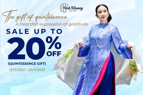 「Ninh Khương（ニン・クオン）」精華の贈り物 – 11月20日 感謝の季節に、 最も深き敬意（感謝の意）を込めて