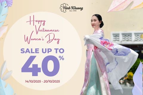 MỪNG NGÀY PHỤ NỮ VIỆT NAM 20/10 – ƯU ĐÃI CỰC SỐC