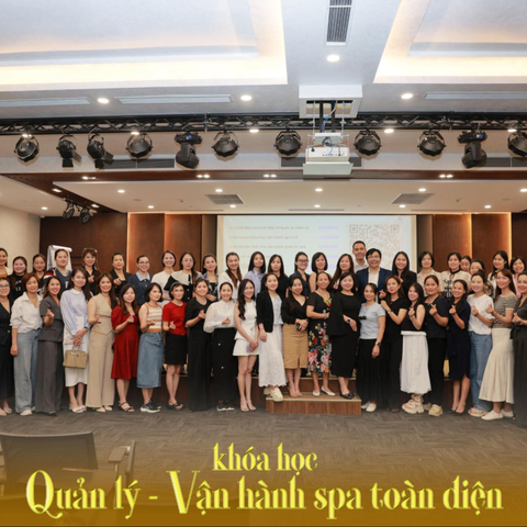 Khóa học Quản lý - Vận hành Spa Toàn Diện: Tối ưu quy trình – Nhân sự – Tài chính – Marketing