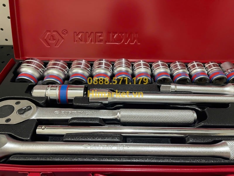 Chi tiết đầu tuýp và cần siết 1/2 Kingtony