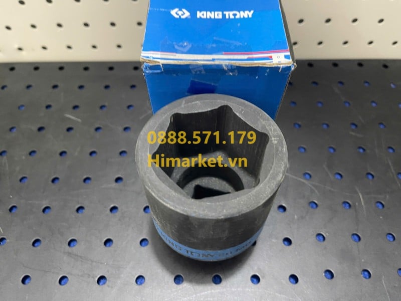 Cận cảnh đầu lục giác 50mm của khẩu chụp Kingtony 843550M