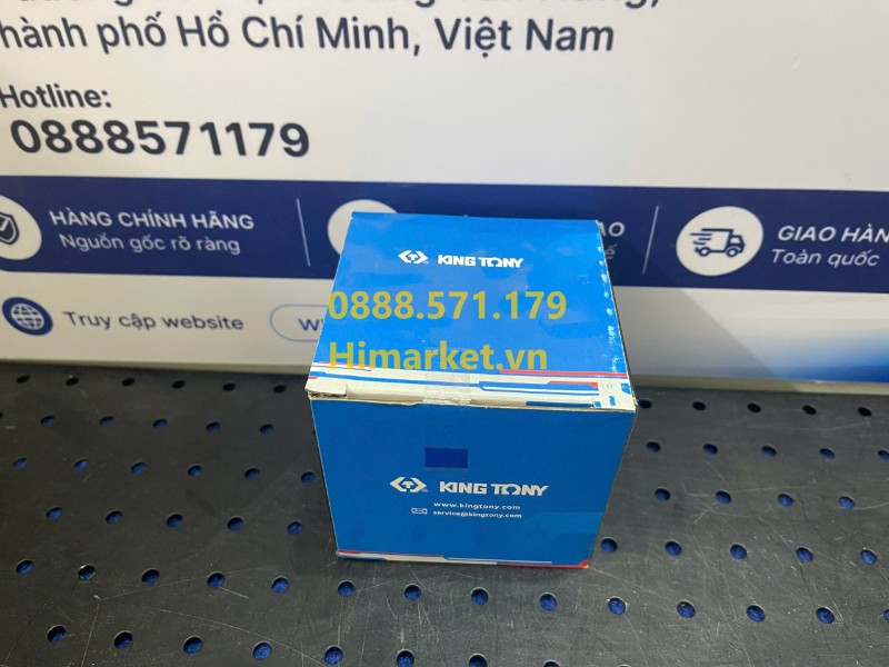 Đầu tuýp Standard 1 inch 55mm Kingtony 853555M thép đen