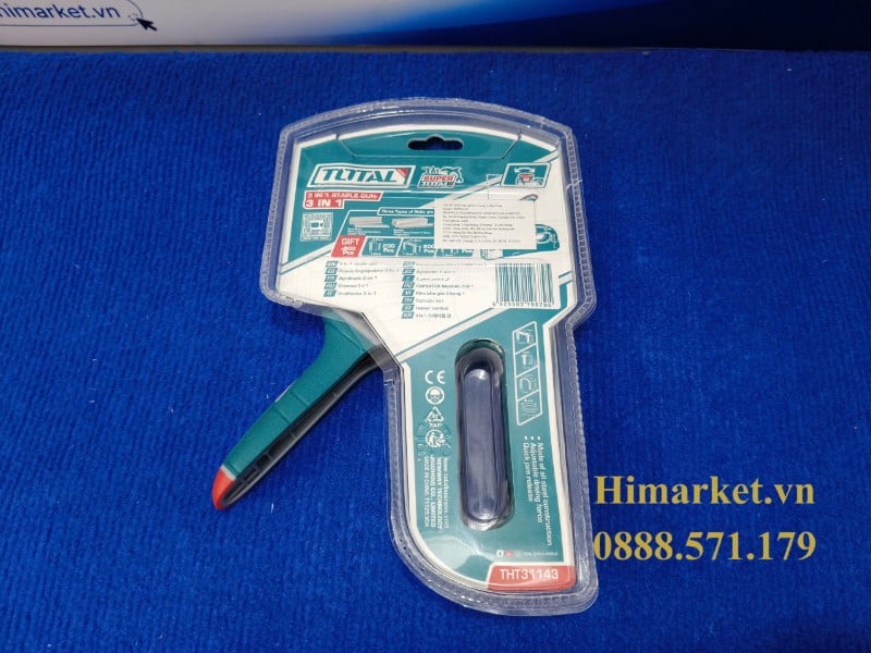 Kìm bấm ghim đa năng 3 trong 1 Total THT31143 chính hãng