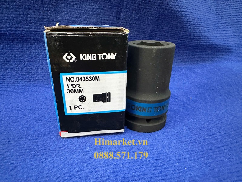 Chi tiết đầu khẩu chịu lực 30mm Kingtony 843530M chính hãng