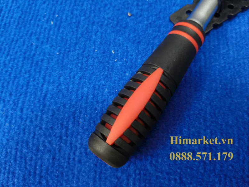 Tay cầm bọc nhựa đỏ đen chống trượt của cần siết tự động TOP TBS-12251-RHT