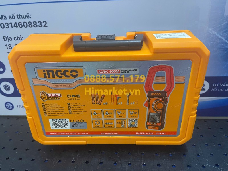Chi tiết các tính năng đo đa năng trên INGCO DCM610002