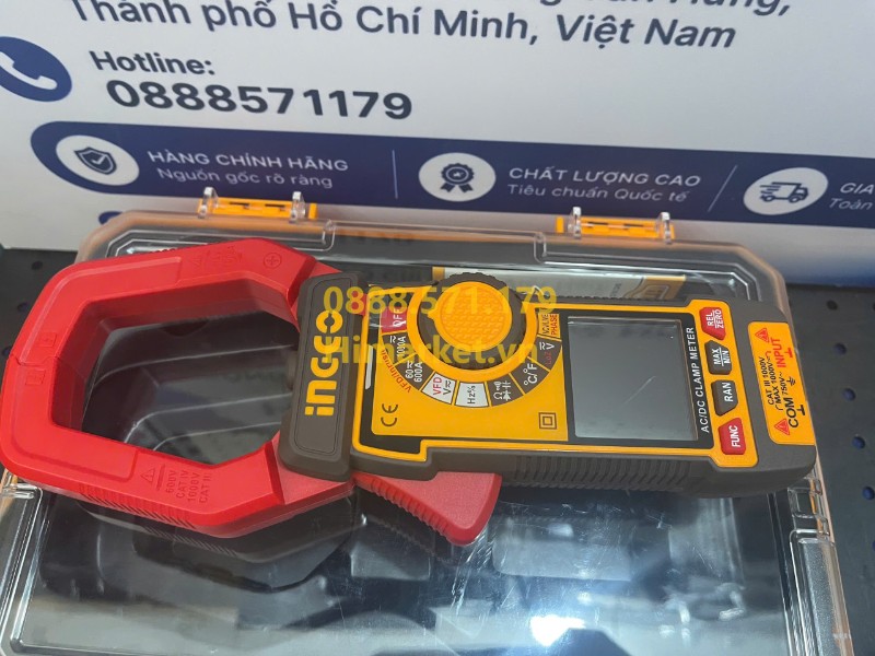 Trọn bộ phụ kiện và hộp đựng của INGCO DCM610002