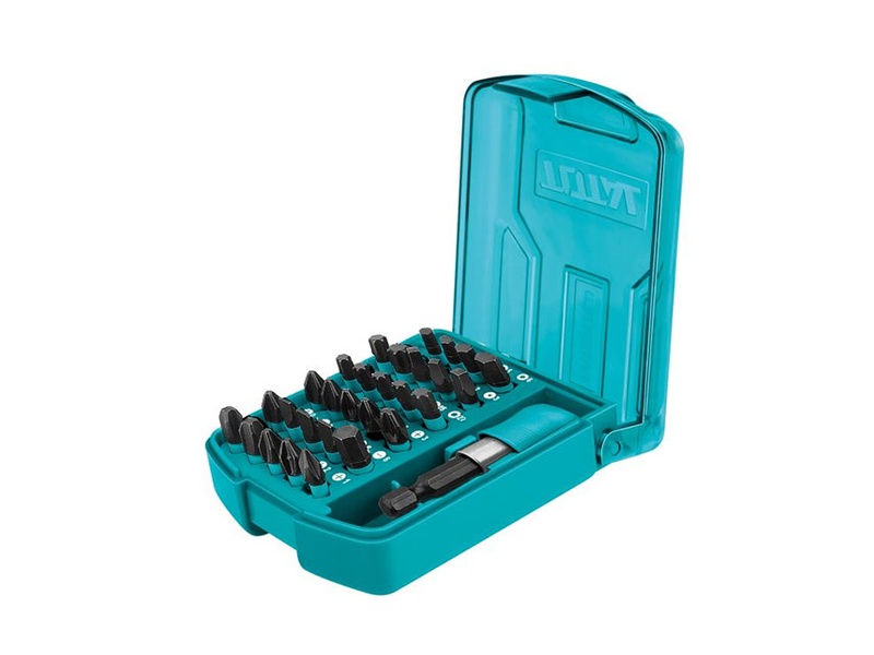 Bộ 30 mũi bắt vít đa năng 25mm Total TACSD18306 đầy đủ chuẩn đầu PH PZ SL T H S