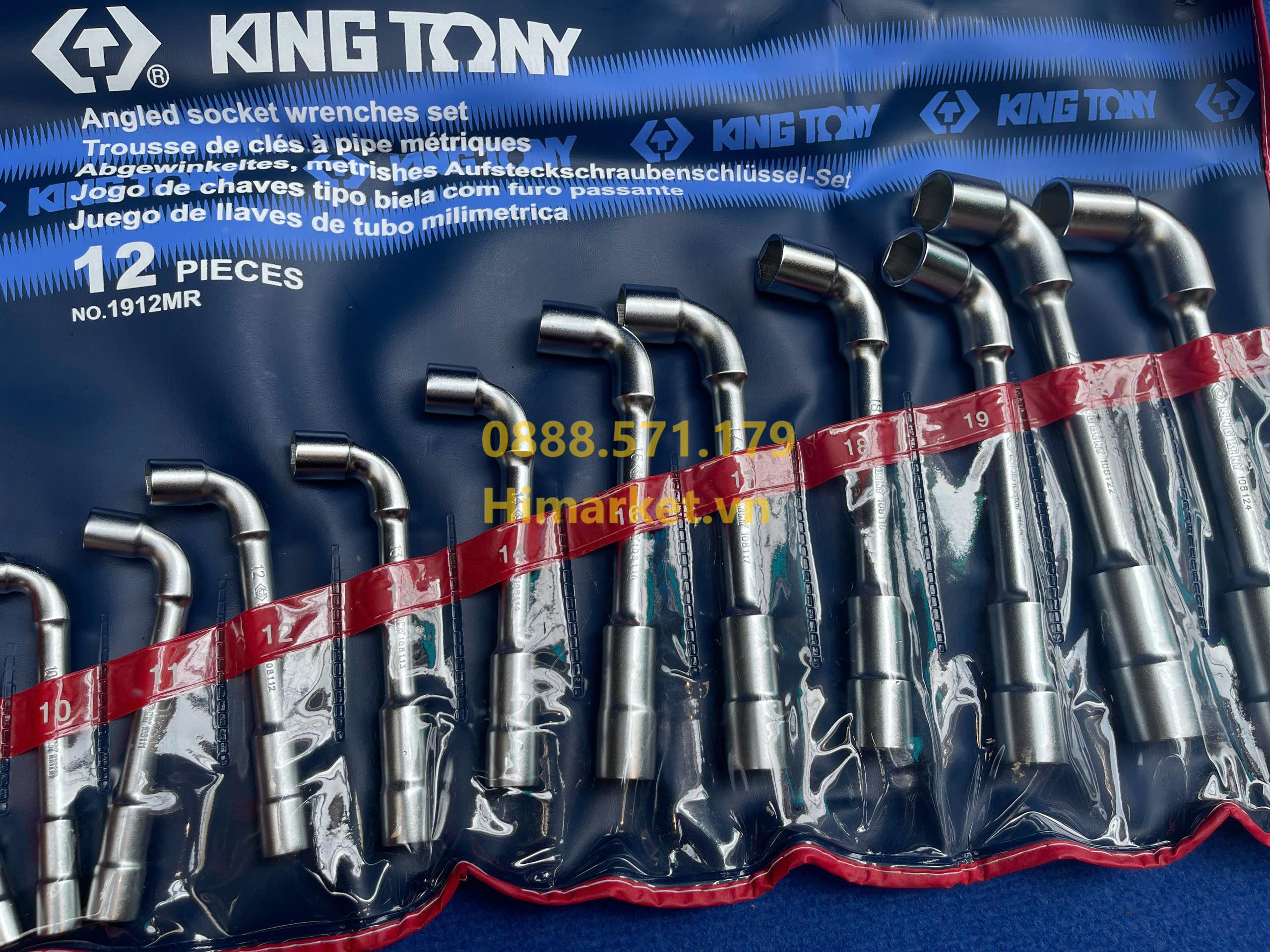 Bộ ống điếu Kingtony 12 món chuyên dụng