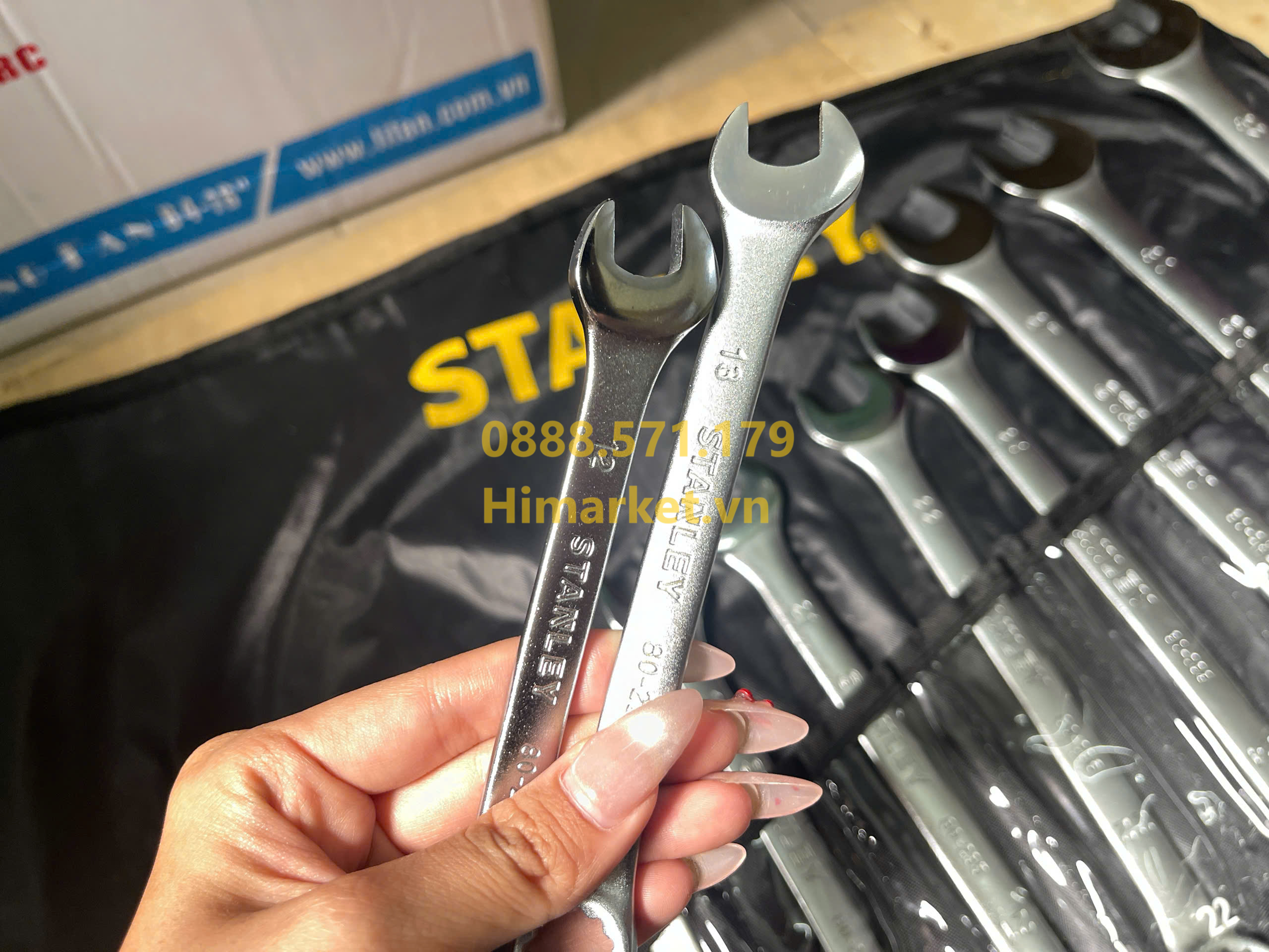 Bộ cờ lê vòng miệng Stanley STMT80944 chính hãng