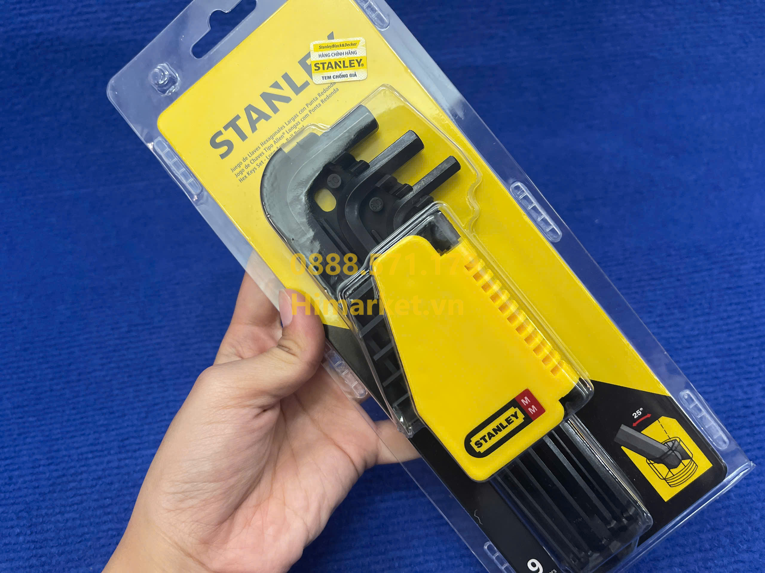 Bộ lục giác Stanley 69-256 9 cây