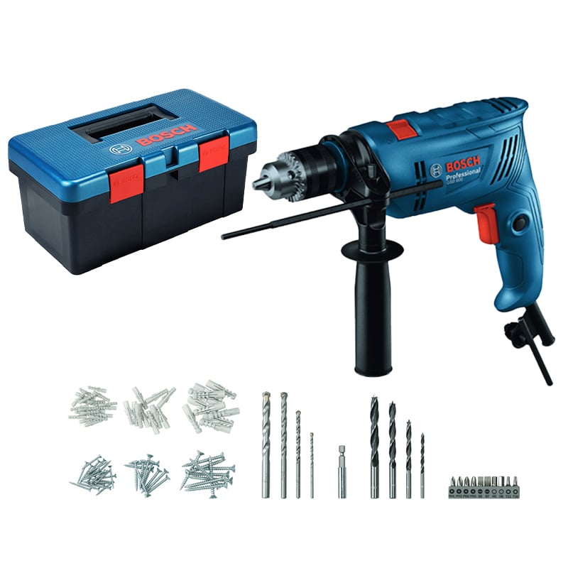 Bộ máy khoan động lực Bosch GSB 600