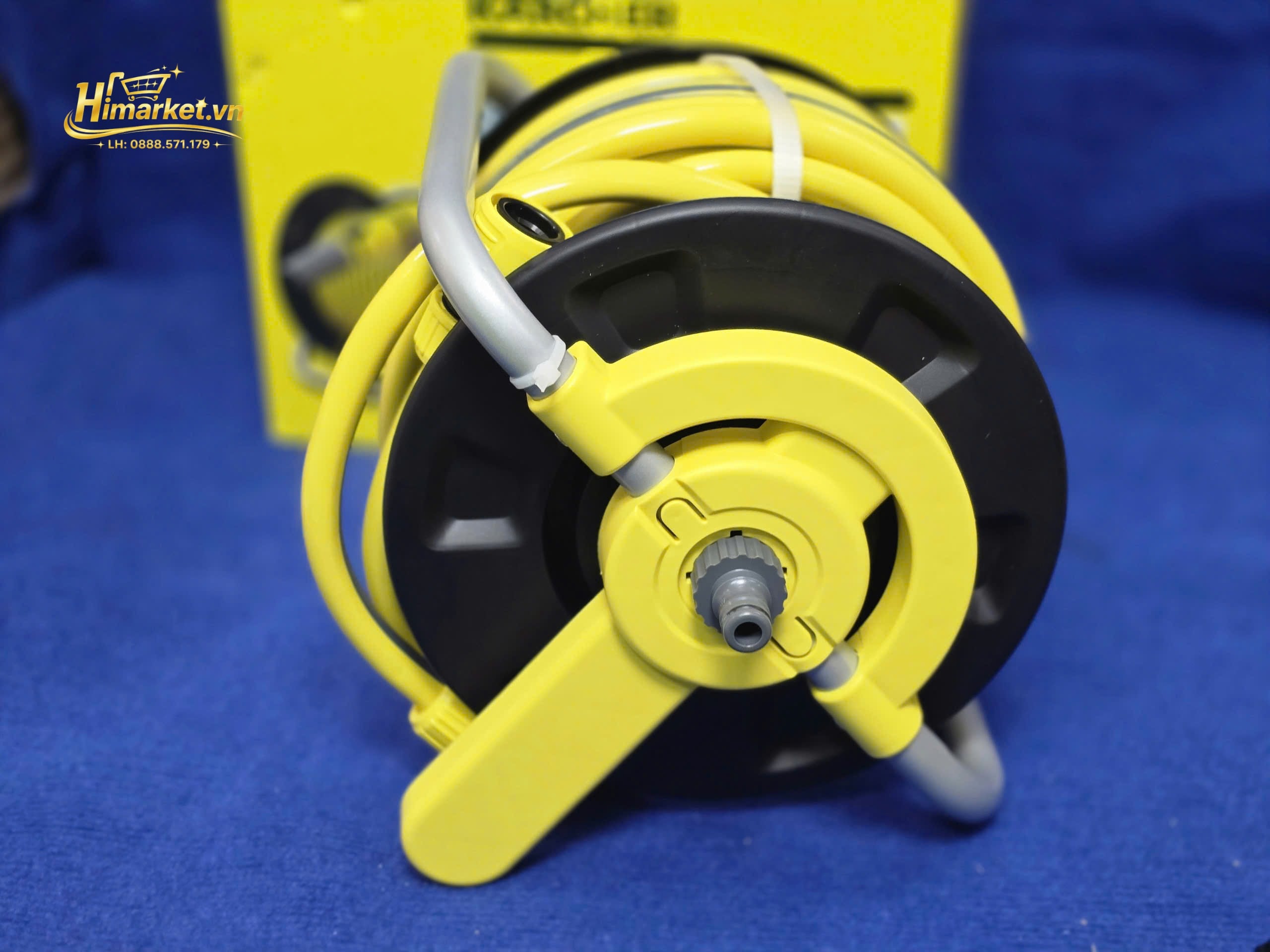 Bộ rulo guồng dây tưới cây 15m Karcher HR 1.15 chính hãng mặt trước