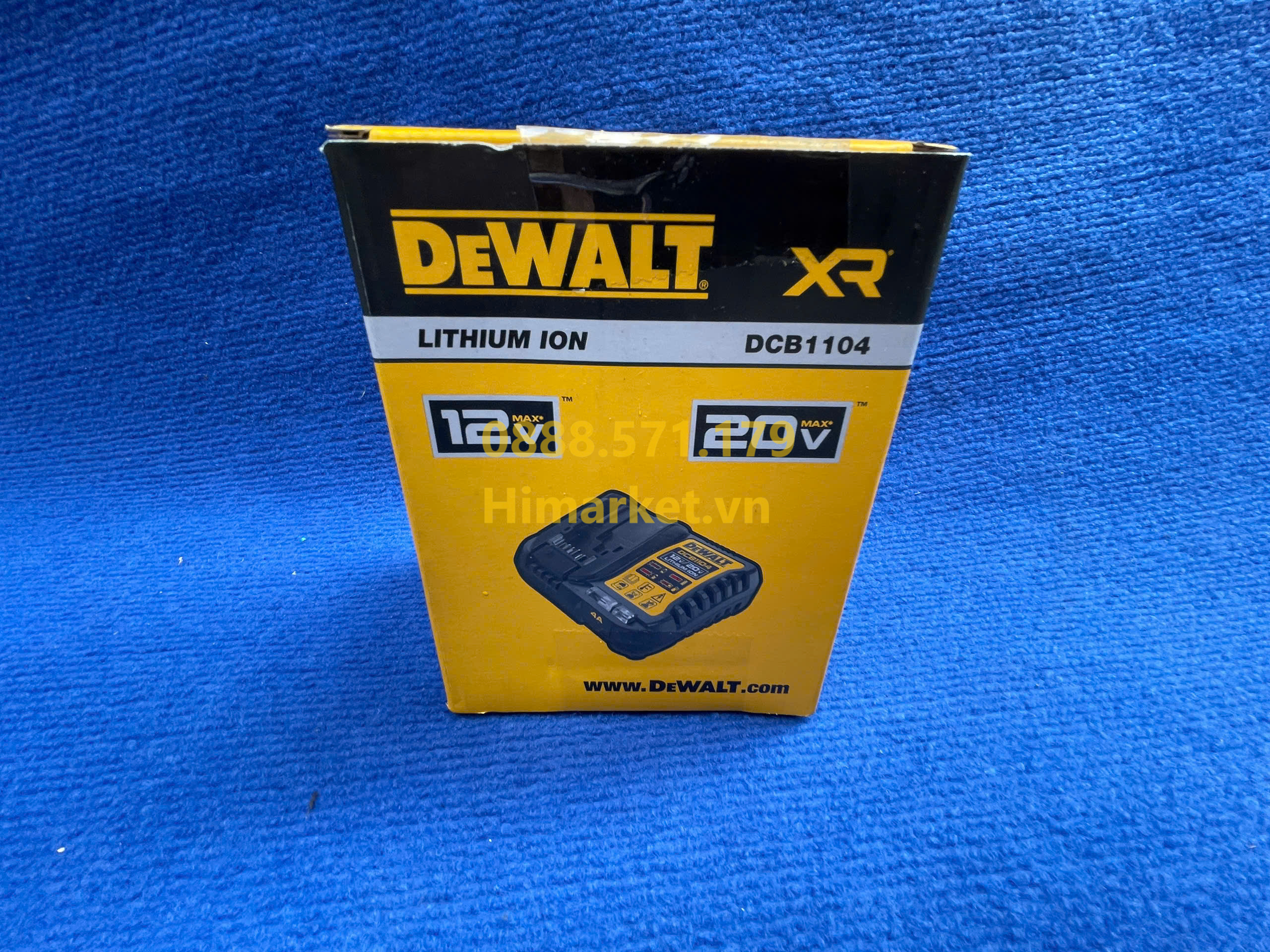 Bộ sạc pin Dewalt DCB1104-B1 chính hãng