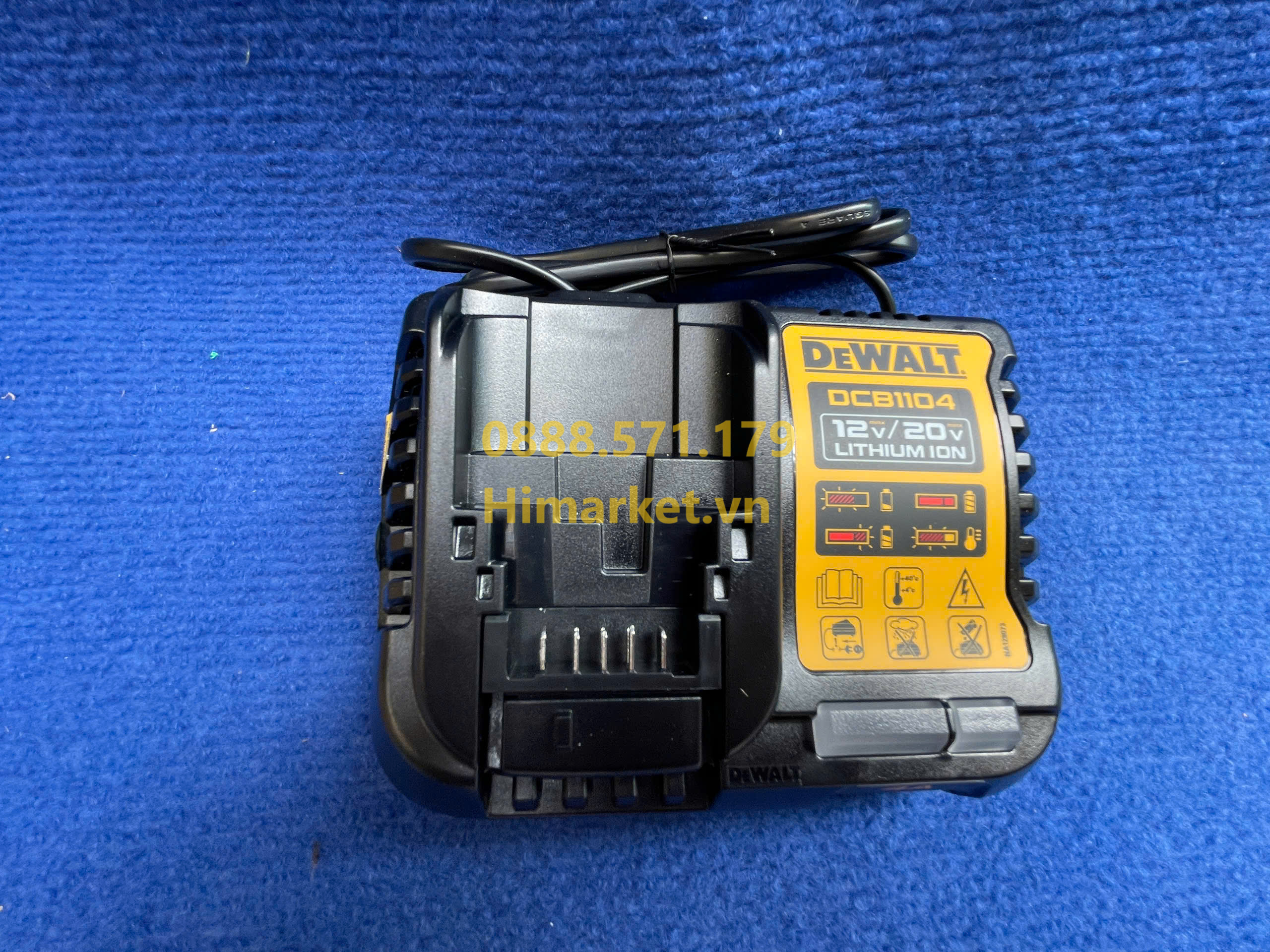 Chi tiết bộ sạc nhanh Dewalt 4A