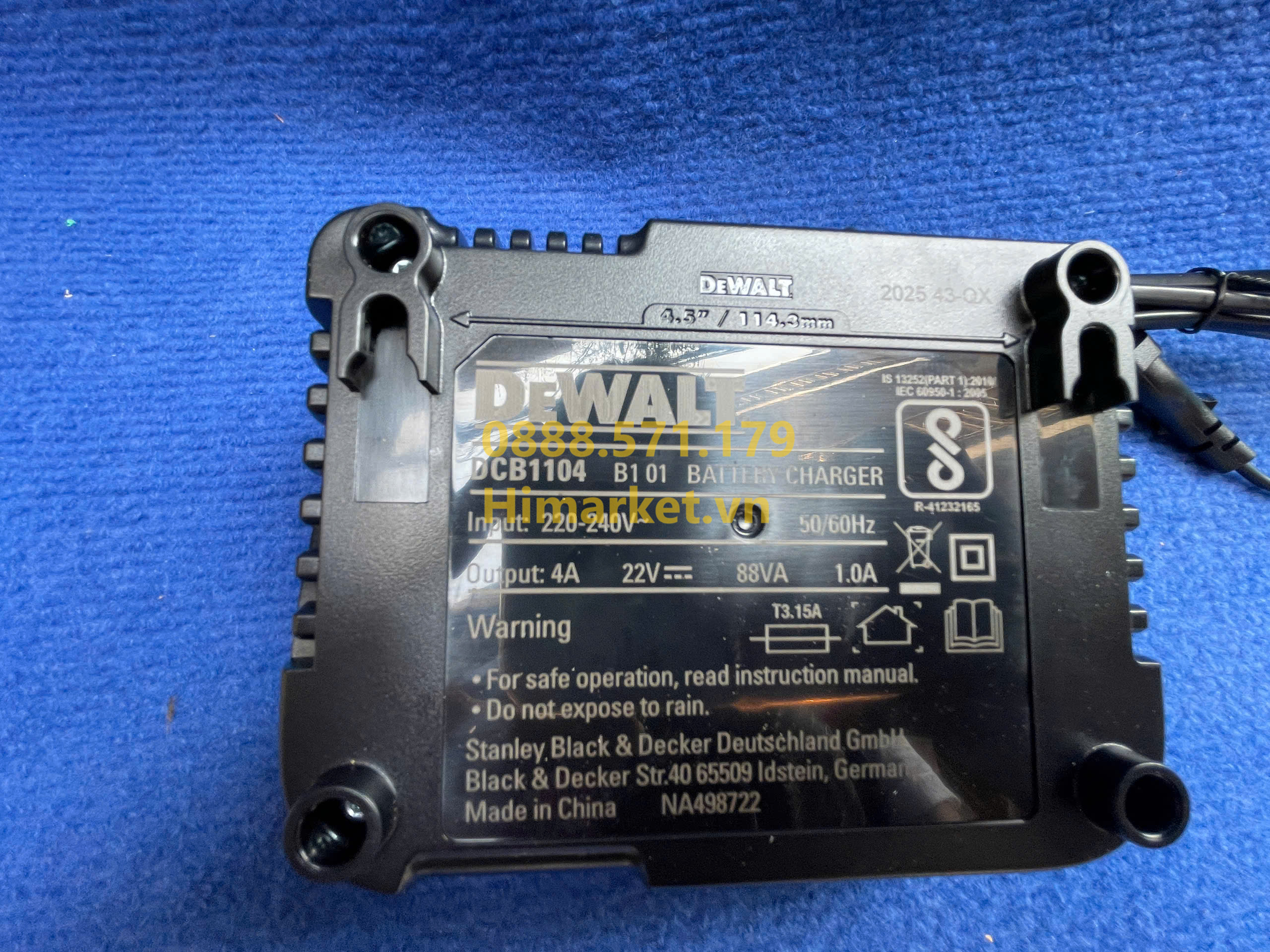 Dewalt DCB1104-B1 chính hãng tại Himarket