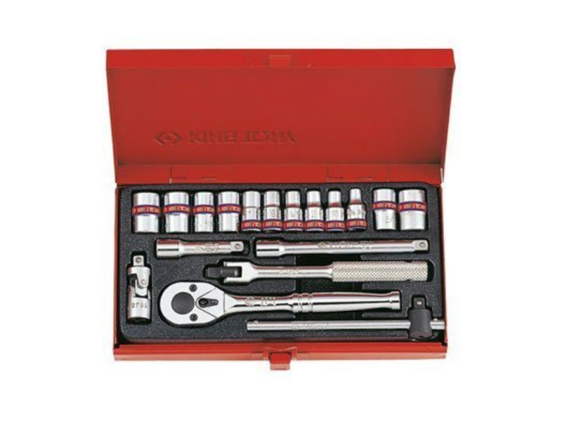 Bộ tuýp 18 chi tiết hệ 1/4 inch bông Kingtony 2019SR03